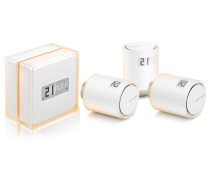 Czujnik inteligentny Netatmo Inteligentne głowice termiczne NBU-NTH-NAV-EU (zestaw)